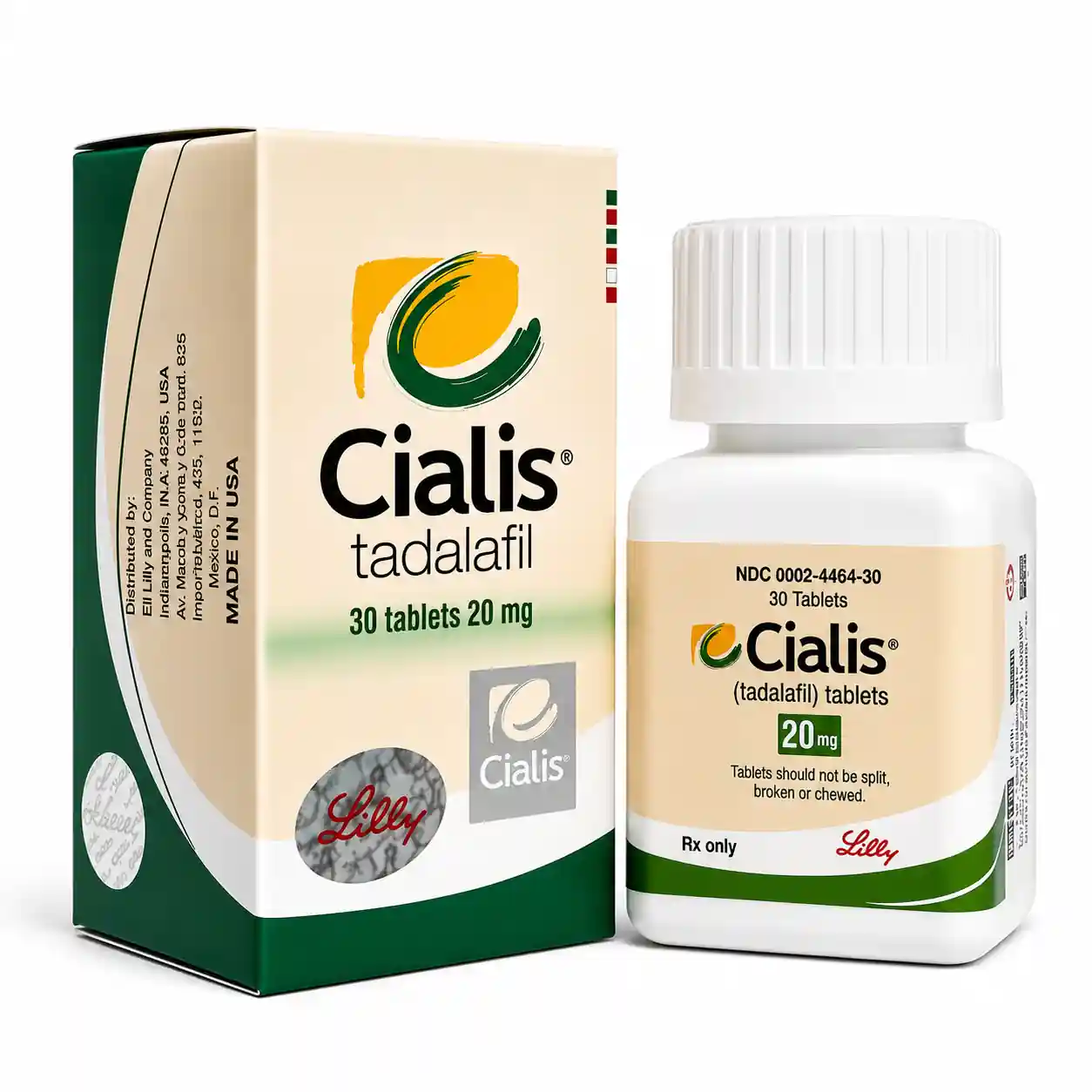 Cialis 20 Mg 30 Tablet